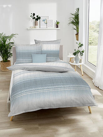 KAEPPEL | Linge de lit en flanelle 70x90cm/140x200cm CHARISMA Graphite