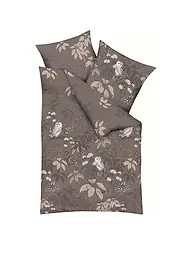 KAEPPEL | Linge de lit en flanelle 70x90cm/140x200cm CHOUETTE DES NEIGES Marron | Marron