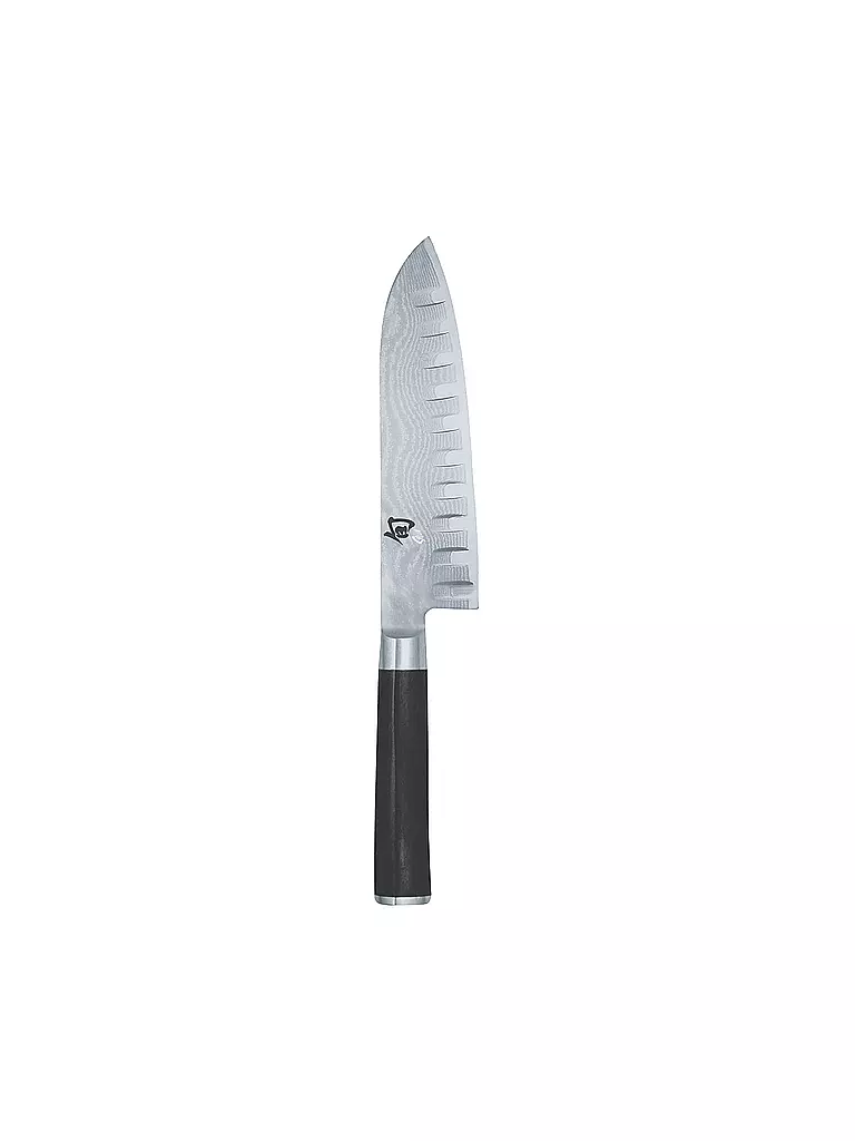 KAI | Couteau Santoku alvéolé "Shun Classic" 18 cm | silber