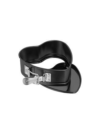 KAISER | Mini moule à charnière cœur 11cm anthracite