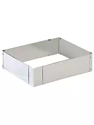 KAISER | Cadre à pâtisserie Gourmet (acier inoxydable) | Argent
