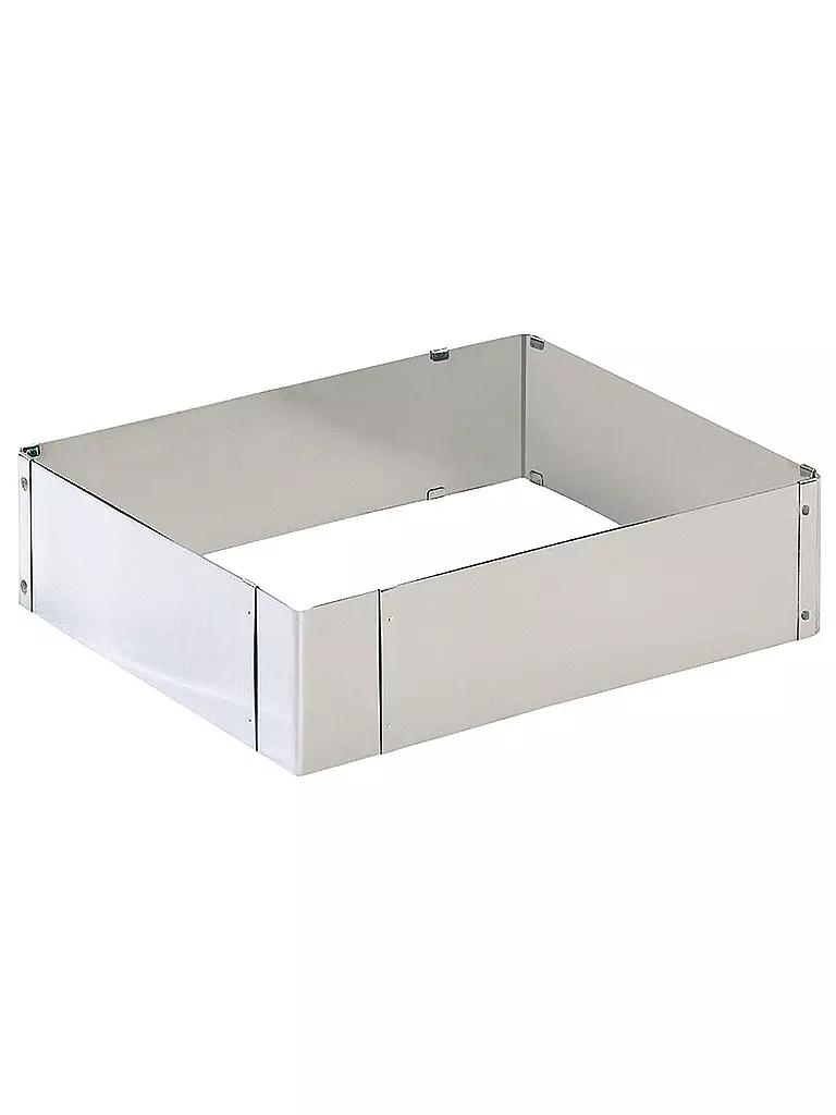 KAISER | Cadre à pâtisserie Gourmet (acier inoxydable) | silber