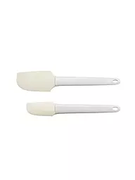 KAISER | Ensemble de spatules 2 pièces silicone/blanc | Blanc