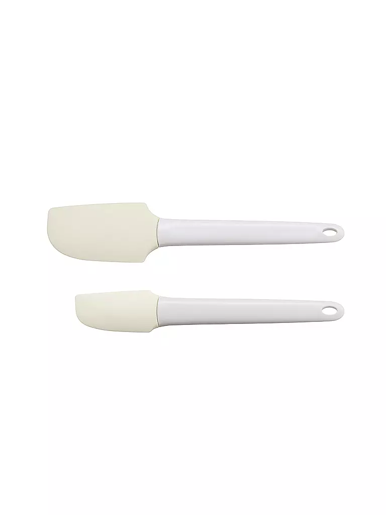KAISER | Ensemble de spatules 2 pièces silicone/blanc | Blanc