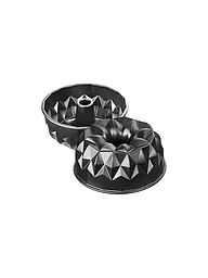 KAISER | Moule à Kougelhopf géométrique 25cm Antiadhésif | Noir