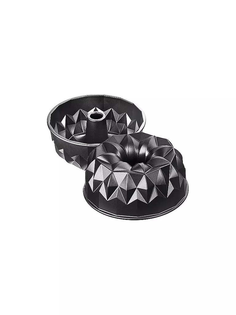 KAISER | Moule à Kougelhopf géométrique 25cm Antiadhésif | schwarz