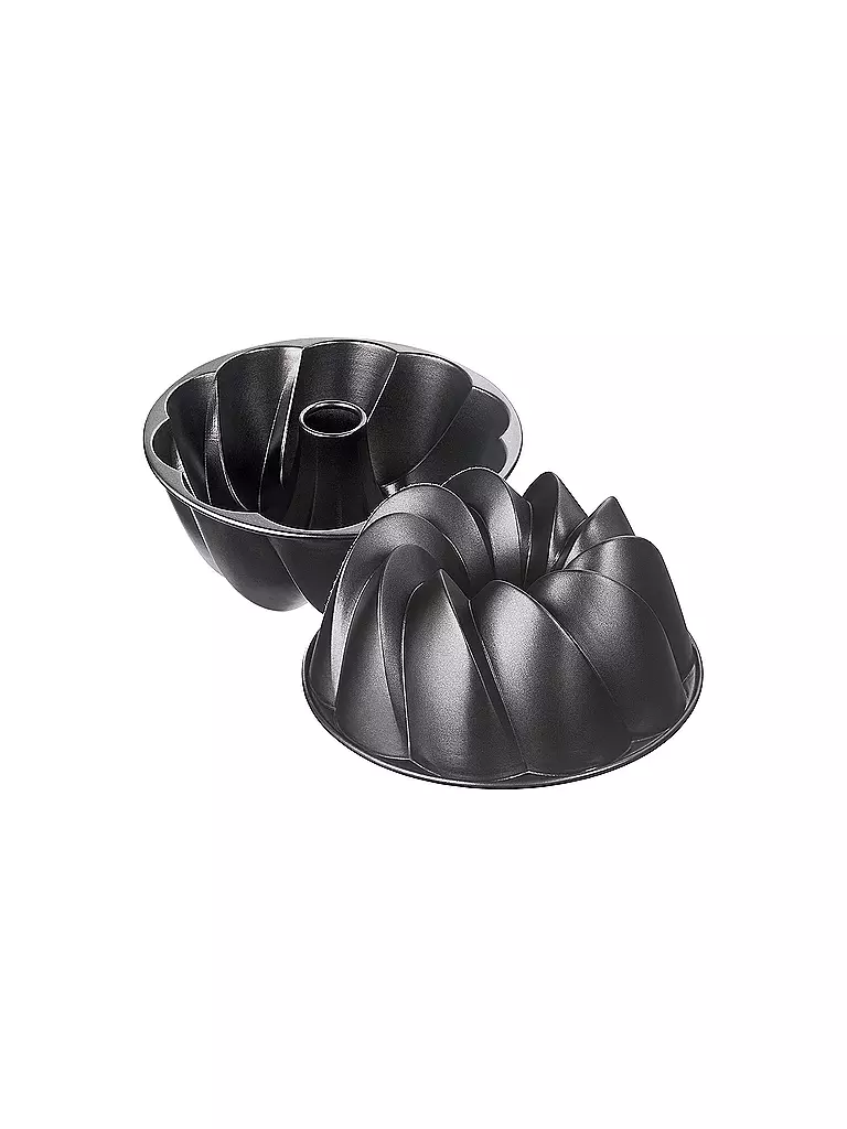 KAISER | Moule à Kouglof incurvé 25cm Antiadhésif | schwarz