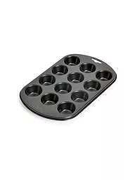 KAISER | Moule à muffins 12 cavités | Noir