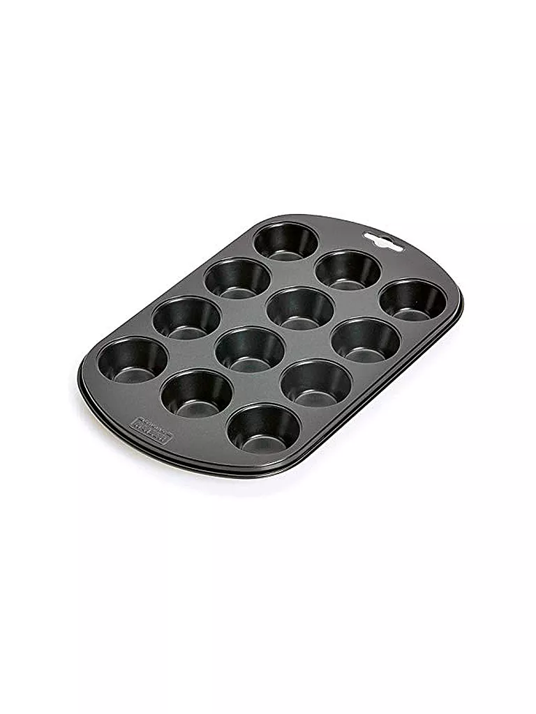KAISER | Moule à muffins 12 cavités | schwarz