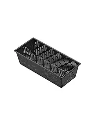 KAISER | Moule à pain perforé 25x11 cm antiadhésif | Noir