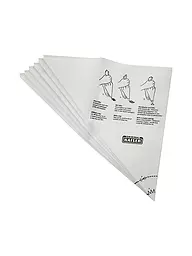 KAISER | Poches à douille jetables 6 pièces | Blanc