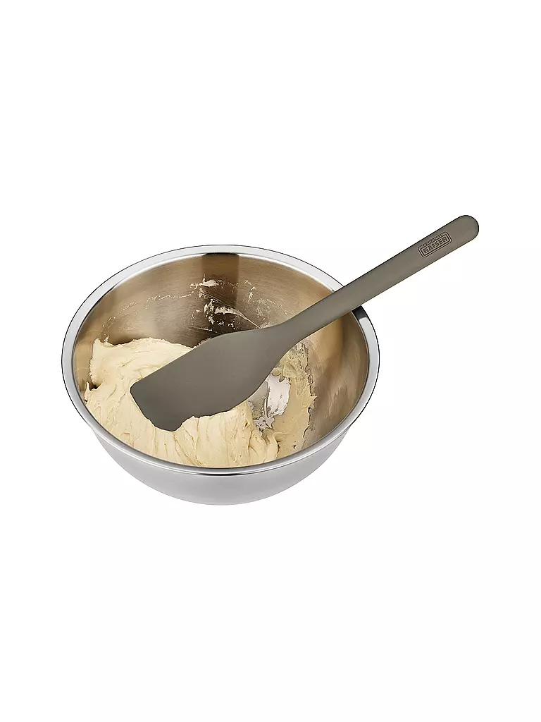 KAISER | Spatule à pâte grande en silicone grise |