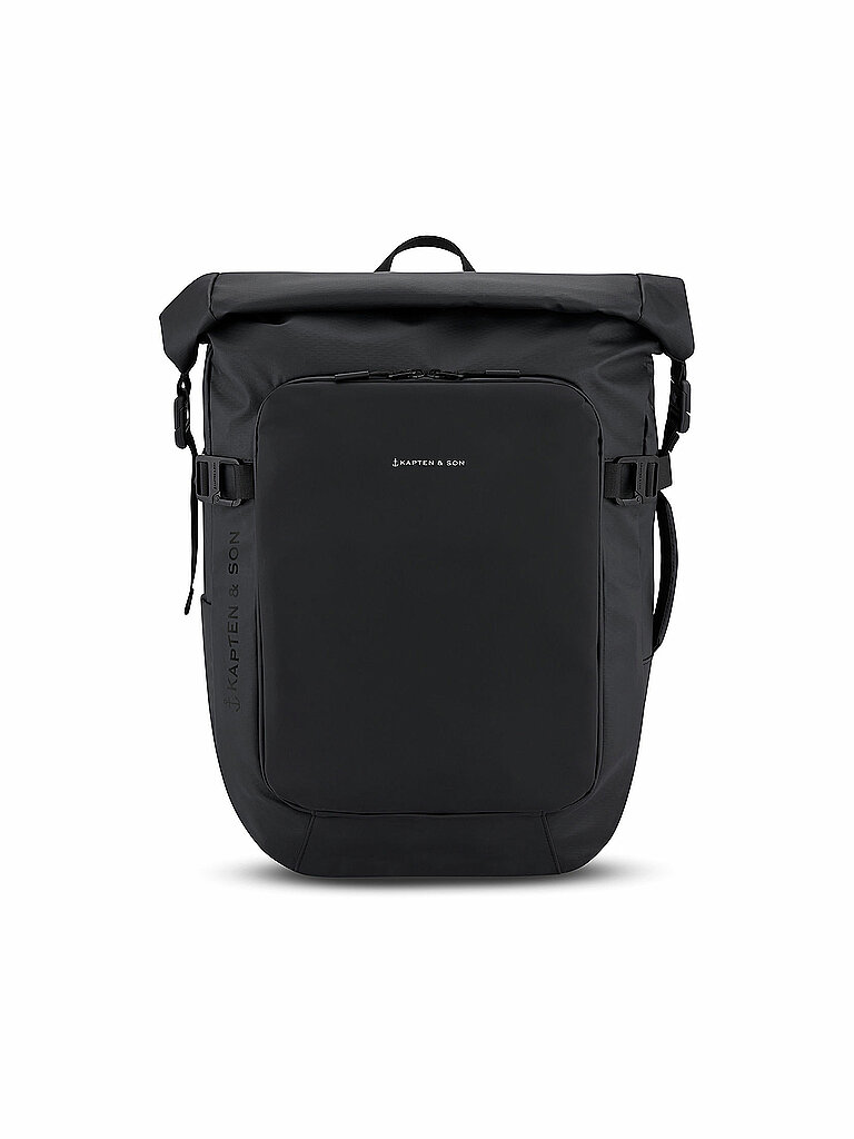 KAPTEN & SON Sac à dos LISBON, extensible noir