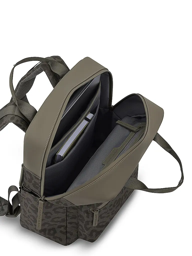KAPTEN & SON | Rucksack BERGEN PRO | Marron