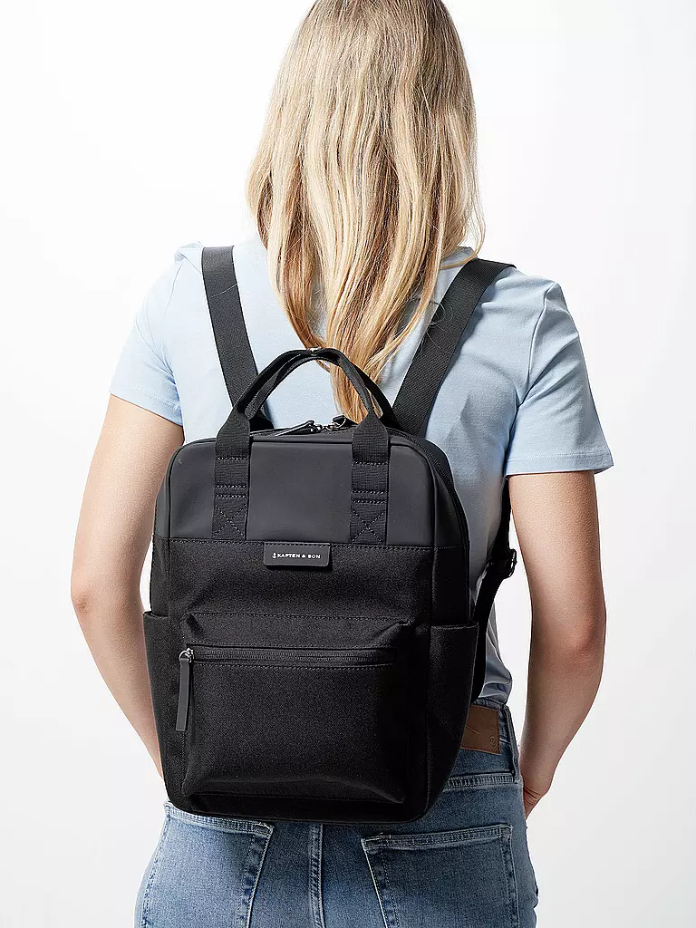 KAPTEN & SON | Sac à dos BERGEN Small | schwarz