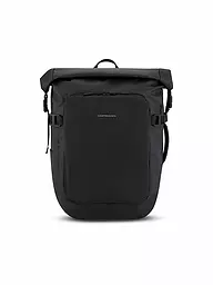 KAPTEN & SON | Sac à dos LISBON, extensible | Noir