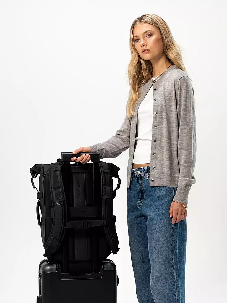 KAPTEN & SON | Sac à dos LISBON, extensible | schwarz