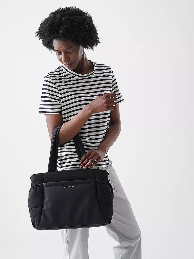 KAPTEN & SON | Sac - Sac bandoulière HELLVI CLOUD MEDIUM | schwarz