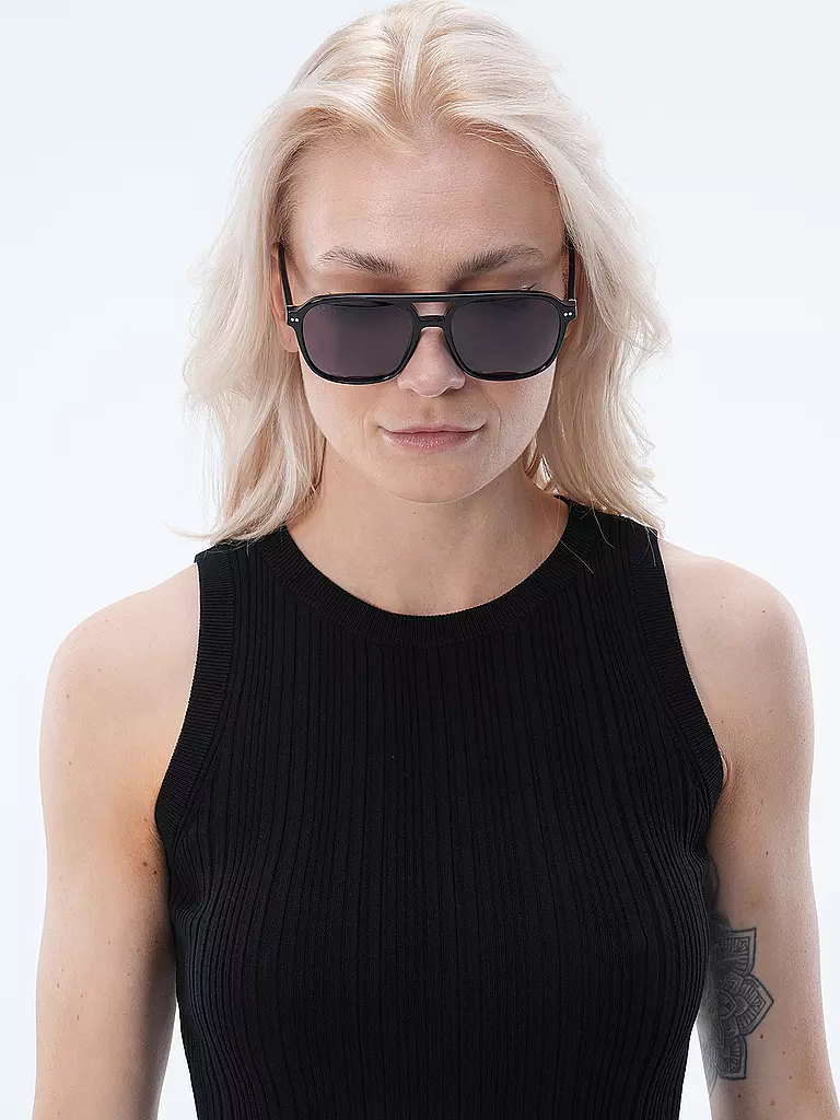 KAPTEN & SON | Sonnenbrille  ZURICH OVERSIZE | Noir