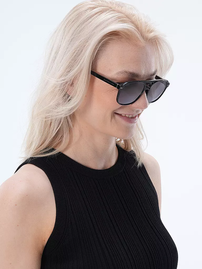 KAPTEN & SON | Sonnenbrille  ZURICH OVERSIZE | Noir