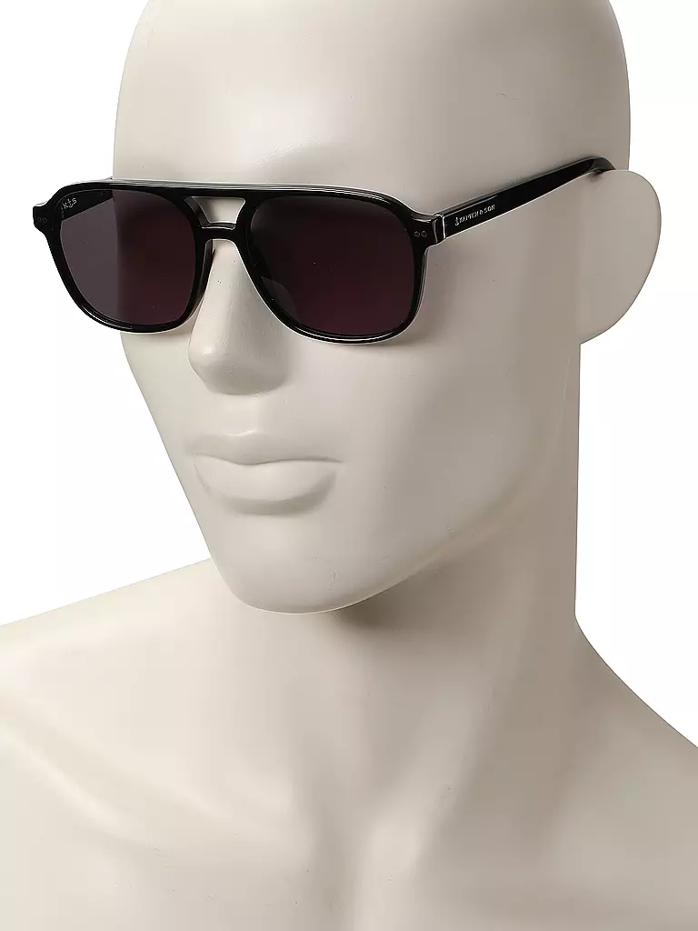 KAPTEN & SON | Sonnenbrille  ZURICH OVERSIZE | Noir
