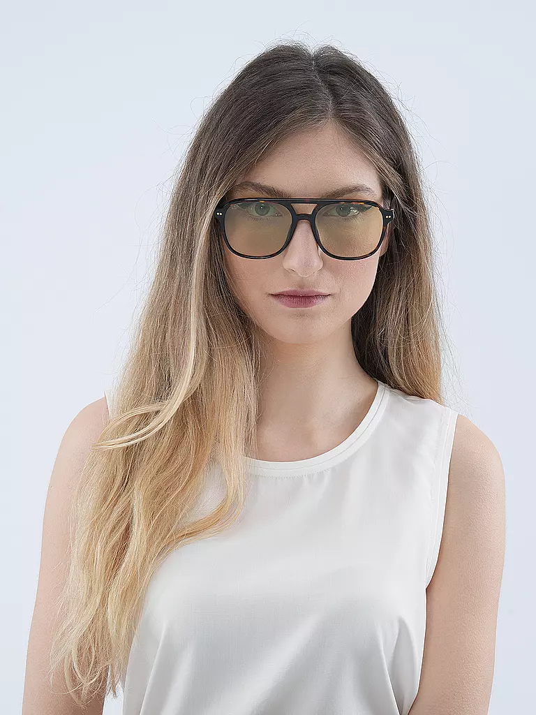 KAPTEN & SON | Sonnenbrille ZURICH OVERSIZE | Marron