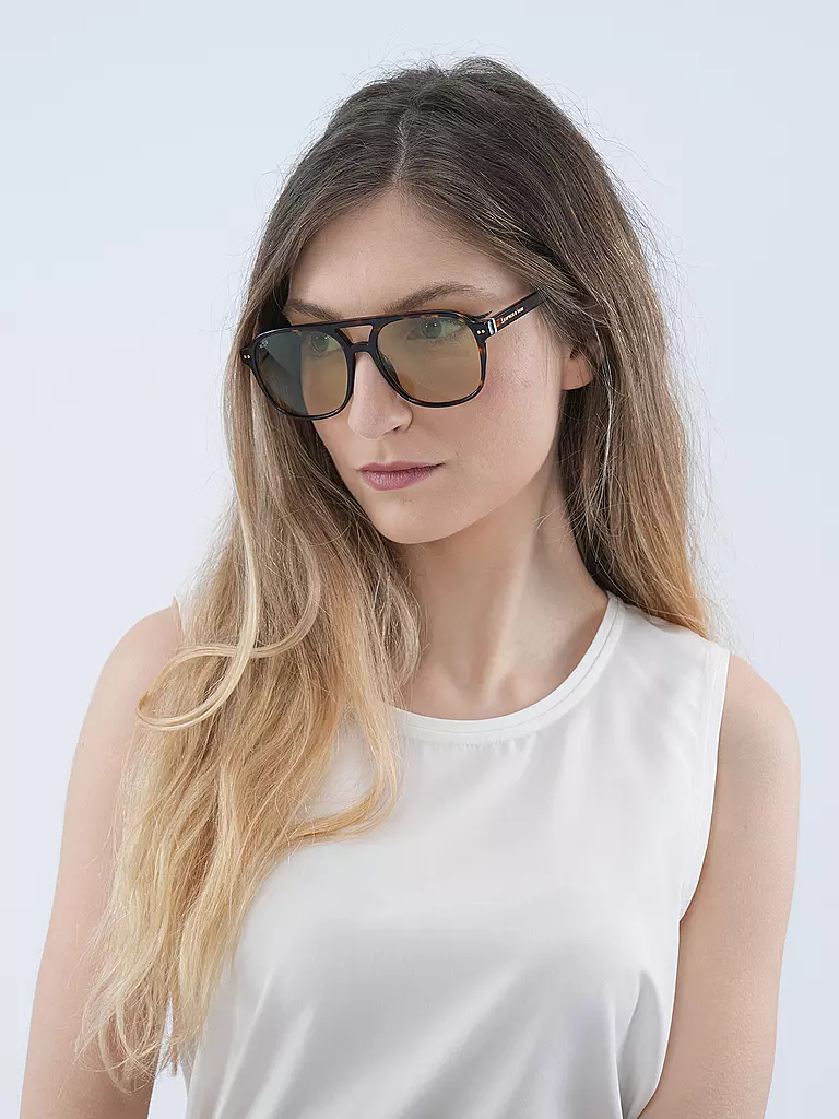 KAPTEN & SON | Sonnenbrille ZURICH OVERSIZE | Marron