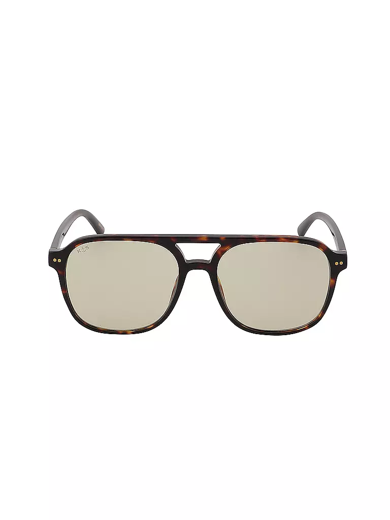 KAPTEN & SON | Sonnenbrille ZURICH OVERSIZE | Marron