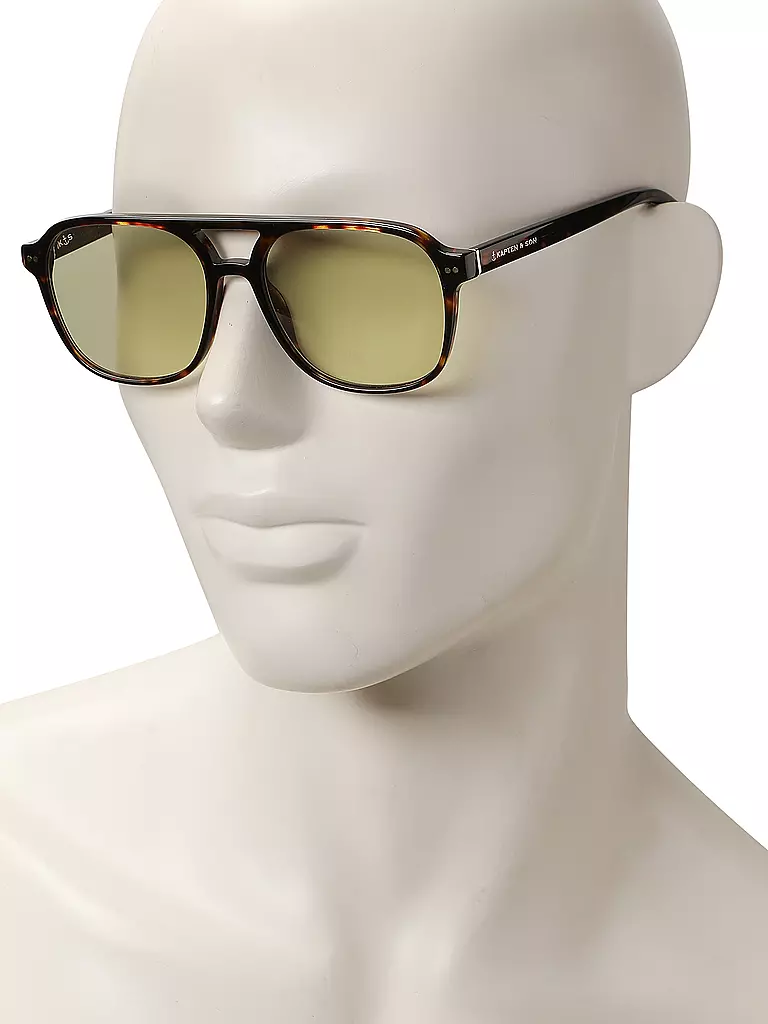 KAPTEN & SON | Sonnenbrille ZURICH OVERSIZE | Marron