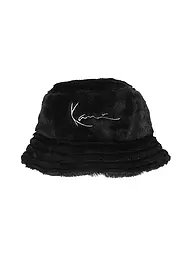 KARL KANI | Bob - Chapeau seau en fausse fourrure | Noir