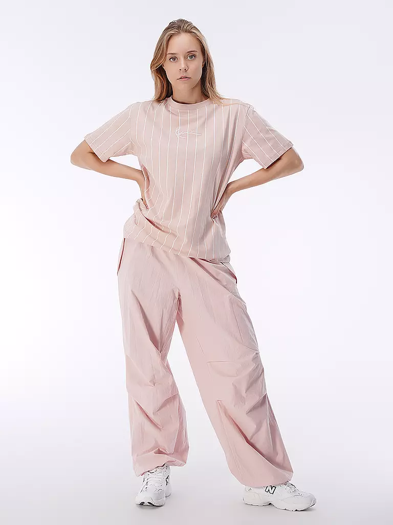 KARL KANI | Cargohose - Parachute Pants | Rose