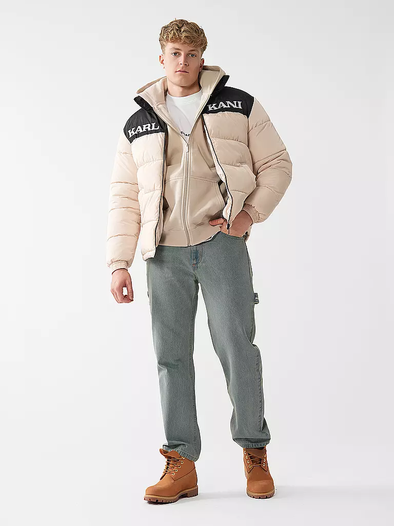 KARL KANI | Doudoune RETRO ESSENTIAL | beige