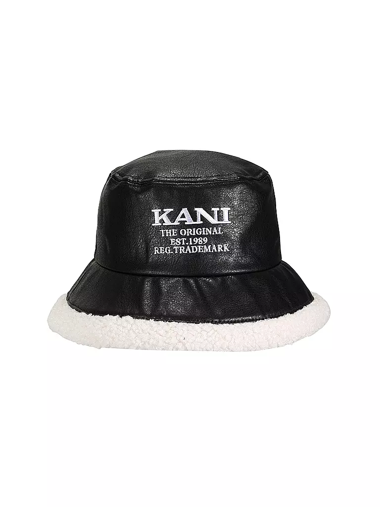 KARL KANI | Fischerhut - Bucket Hat  | Noir