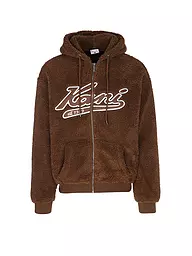 KARL KANI | Jacke in Felloptik  | Marron