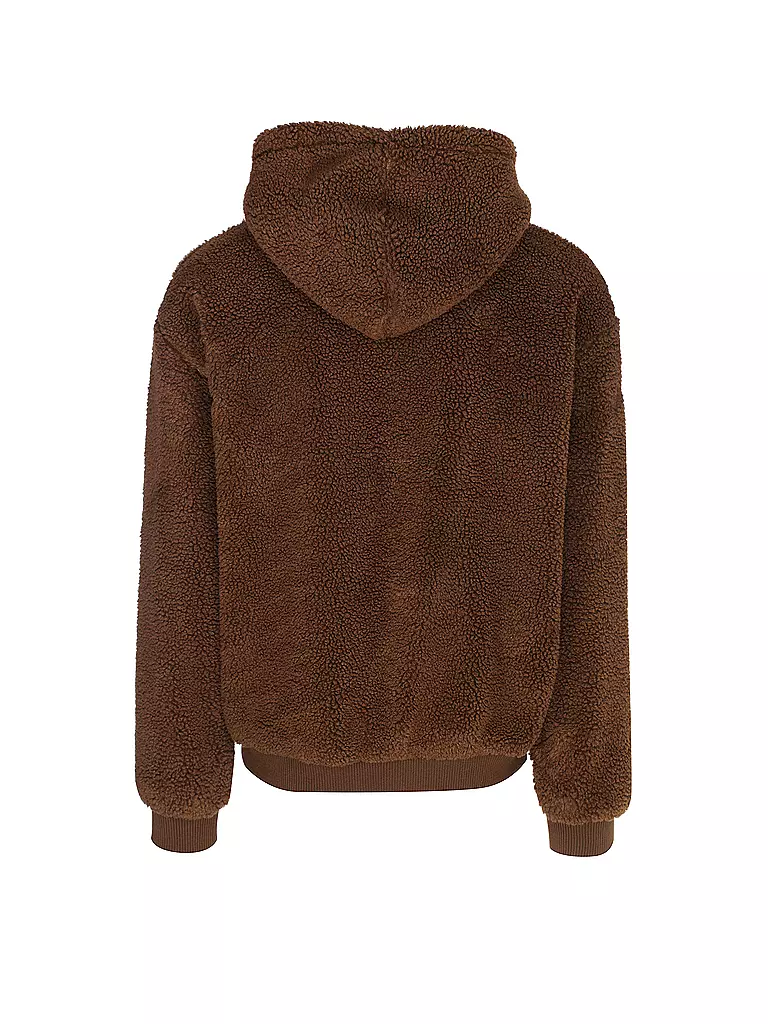 KARL KANI | Jacke in Felloptik  | Marron