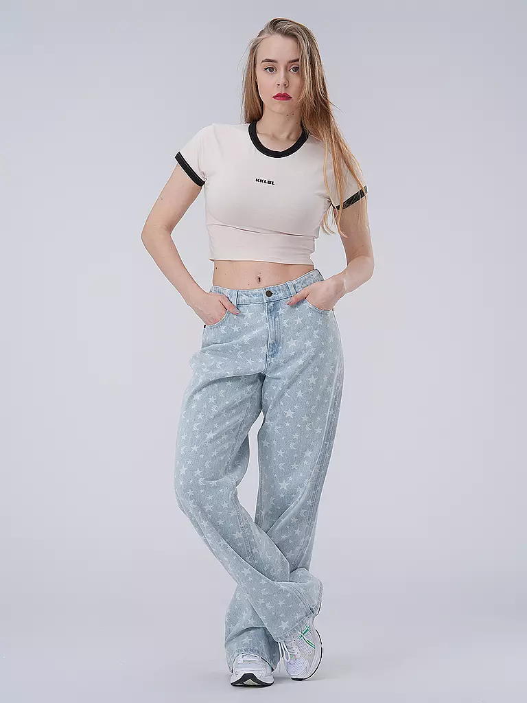 KARL KANI | Jeans coupe droite | hellblau