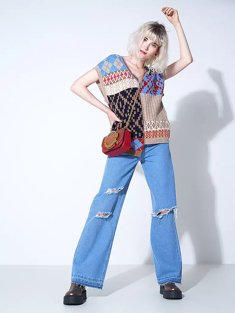 KARL KANI | Jeans Wide Leg | Bleu