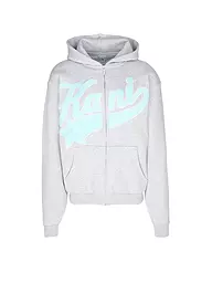 KARL KANI | Kapuzensweatjacke | Gris clair