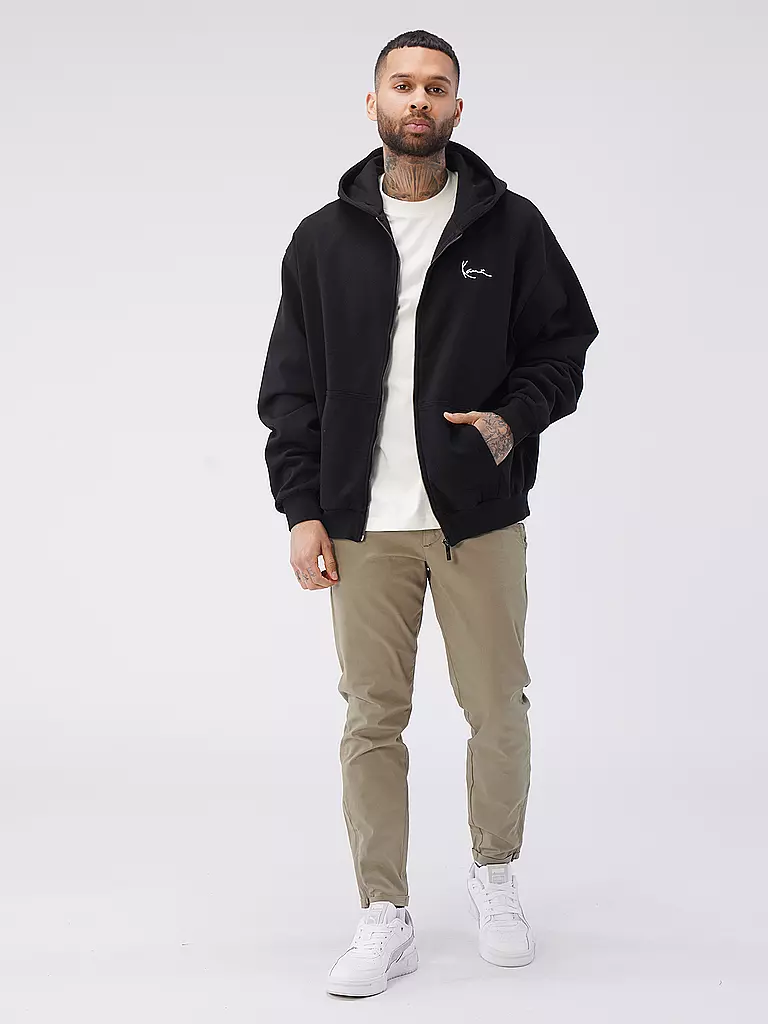 KARL KANI | Kapuzensweatjacke | Noir