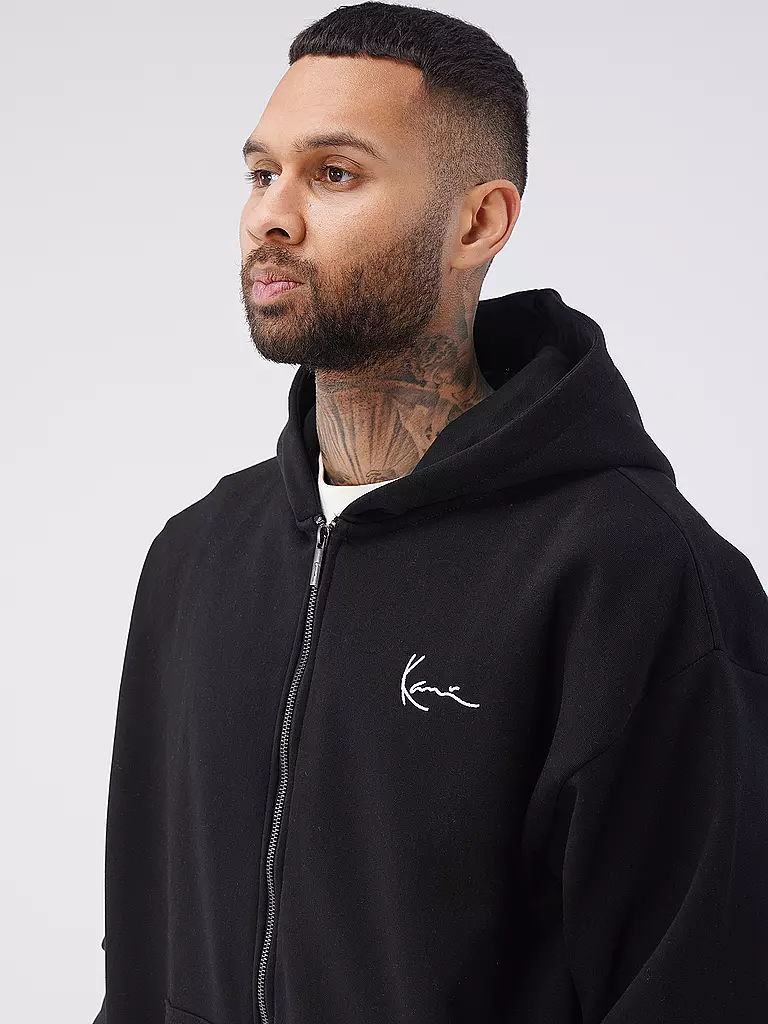 KARL KANI | Kapuzensweatjacke | Noir