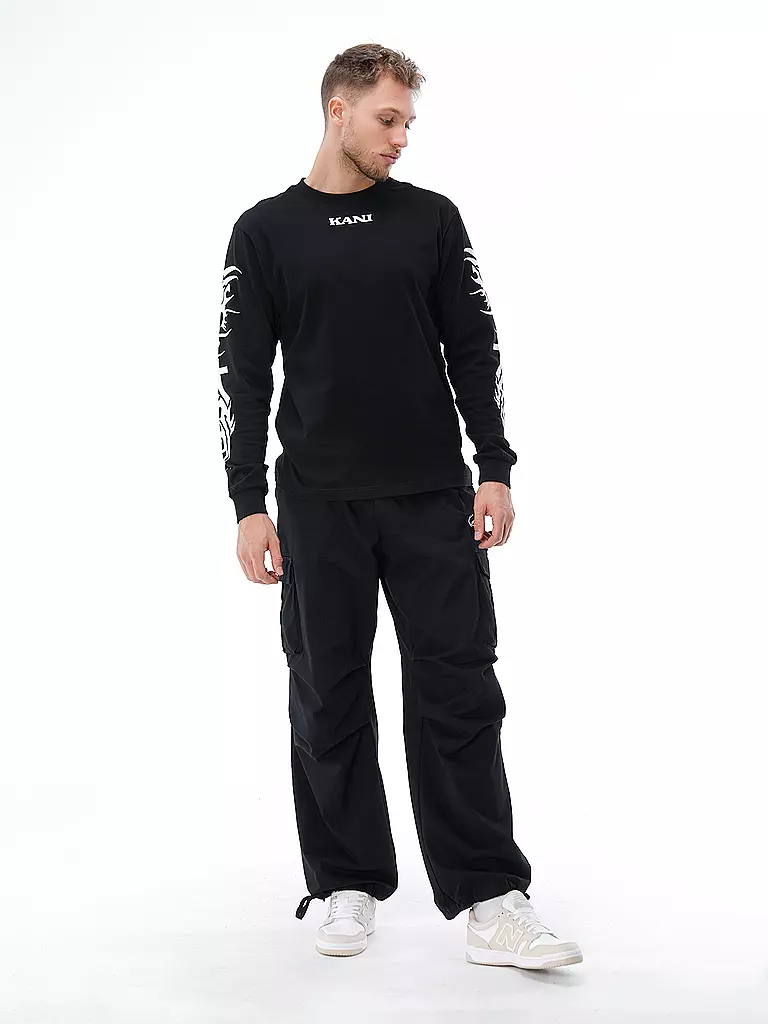 KARL KANI | Langarmshirt | Noir