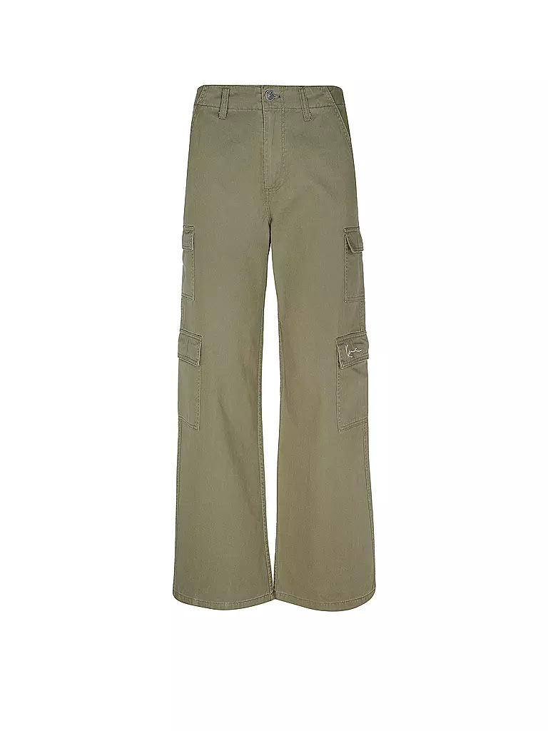 KARL KANI | Pantalon cargo | olive
