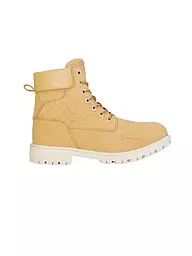 KARL KANI | Schnürboots | Moutarde