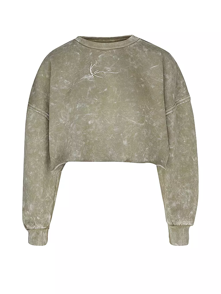 KARL KANI | Sweat-shirt Coupe Courte | olive