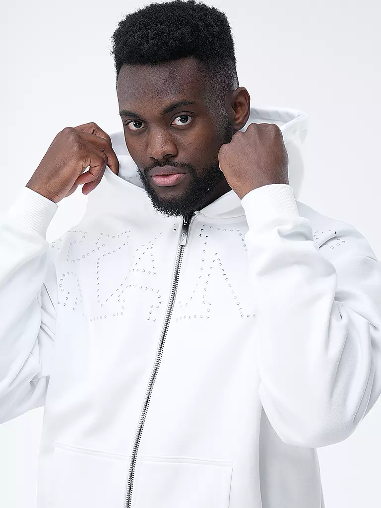 KARL KANI | Sweatjacke | Blanc