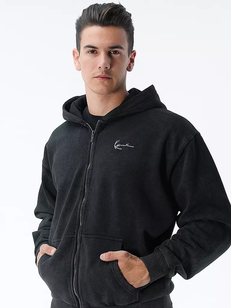 KARL KANI | Sweatjacke | Noir