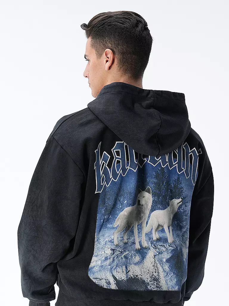 KARL KANI | Sweatjacke | Noir