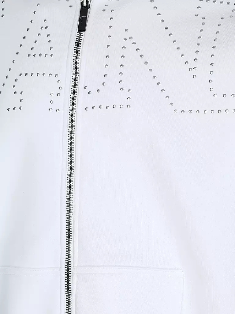 KARL KANI | Sweatjacke | Blanc