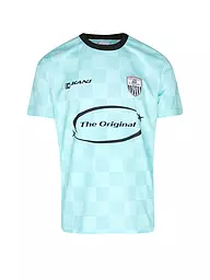 KARL KANI | T-Shirt SPORT STAR CHECK TRIKOT | Bleu clair