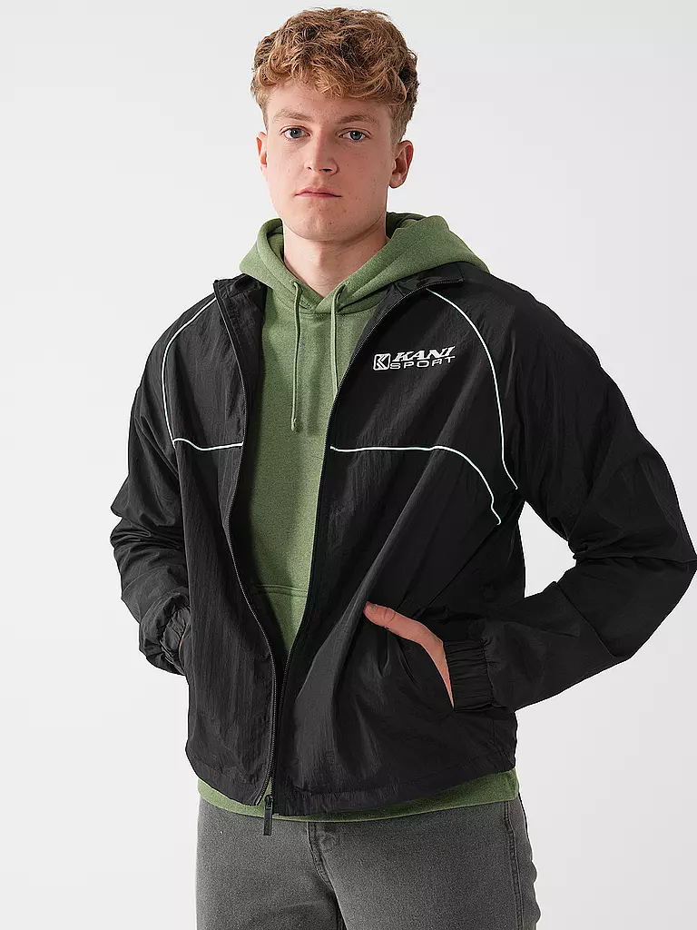 KARL KANI | Windbreaker  | Noir